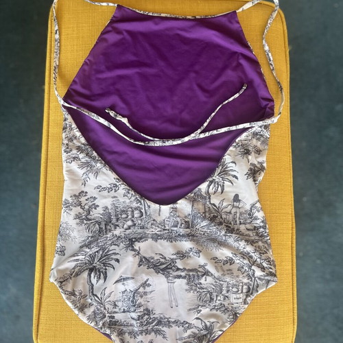 Wolford Antoinette reversible one-piece swimsuit, size M, like new