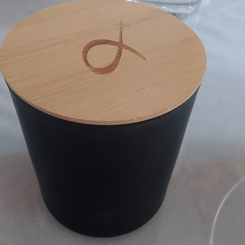 Collectible candle with Athens Airport logo used