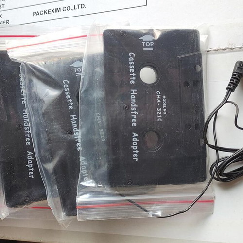 Cassette Adapter Hands Free new, pack of 5 pieces