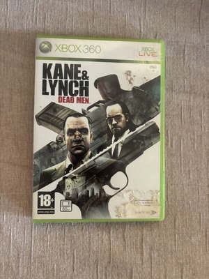 Kane & Lynch Xbox 360 game, English full version