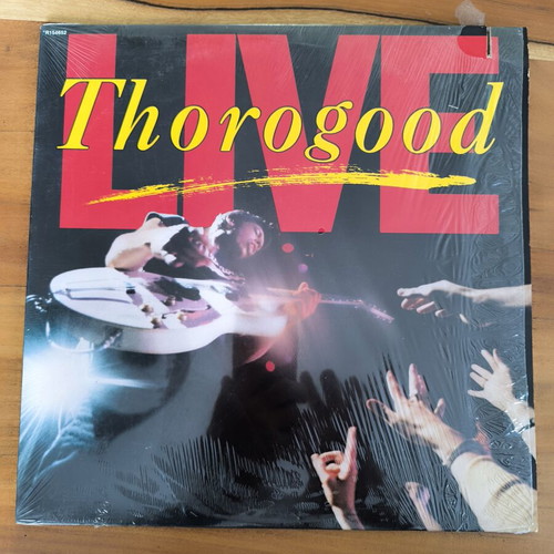 George Thorogood & The Destroyers Live vinyl record like new, R&B Soul