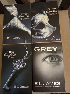 50 Shades of Grey 4-Book Set Like New by EL James