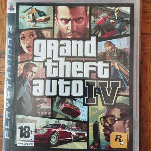 Grand Theft Auto IV PS3 game used, complete