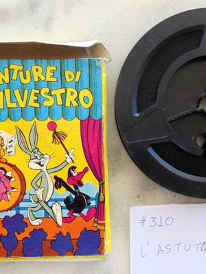 Home Movie Film 8 mm Warner Bros Cartoon Canary Row