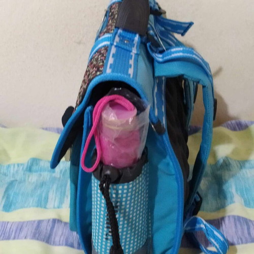 Clock Bag by Nicki new school bag for girls with umbrella and clock