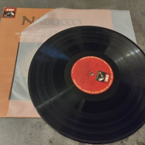 Verdi Nabucco vinyl LP album, classical opera