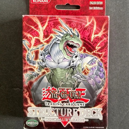 Structure Deck Dinosaur's Rage 2002 Yu-Gi-Oh! cards