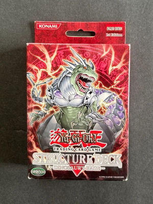 Structure Deck Dinosaur's Rage μεταχειρισμένο με επίσημους οδηγούς και playmat
