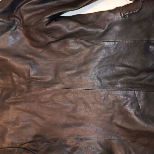 French Connection leather jacket like new, black, medium size