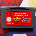 Crash & Spyro συλλεκτικές κασέτες Nintendo σαν καινούργιες, τόμοι 1, 2, 3
