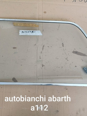 Autobianchi rear side window used in good condition