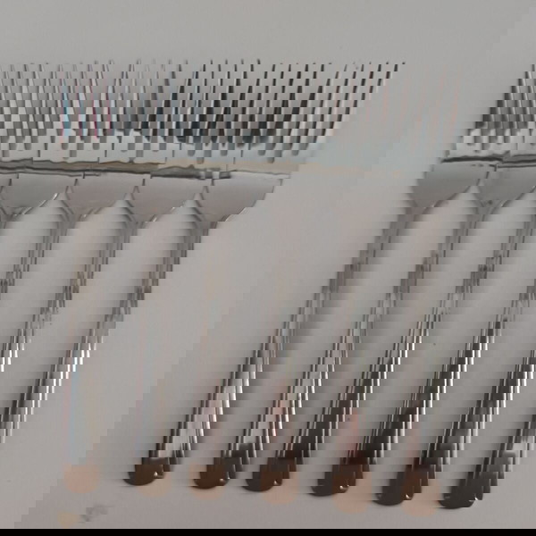Σετ 6 πηρουνάκια inox