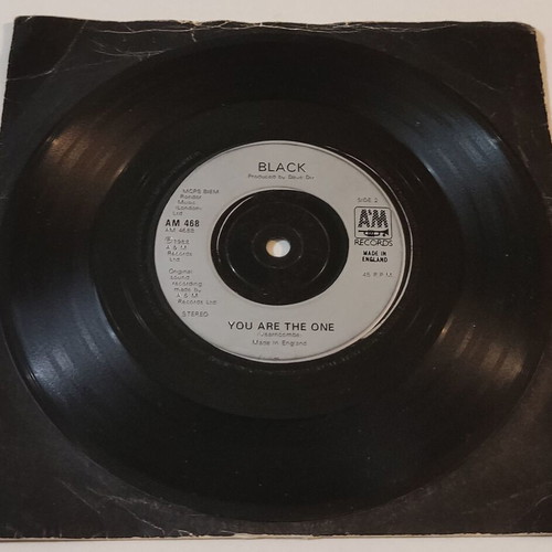Black The Big One 7'' single used, pop