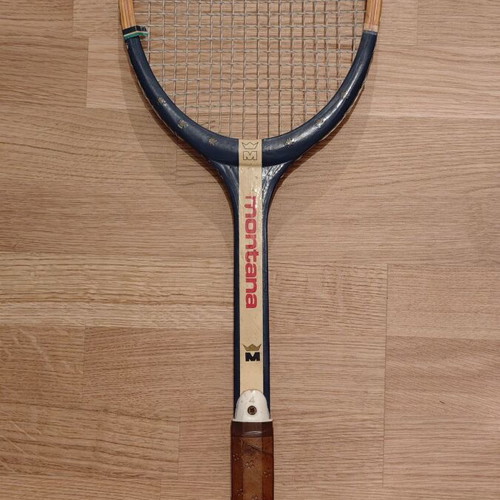 Vintage wooden tennis rackets used, set of 2