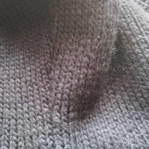 Zara cardigan with hood used, size M, blue