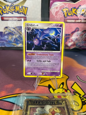 Pokemon card crobat mysterious treasures 2007