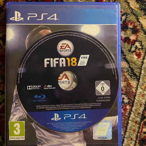 FIFA 18 PS4 μεταχειρισμένο, άριστη κατάσταση