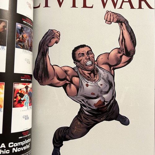 Civil War War Crimes Marvel comic book like new, in English