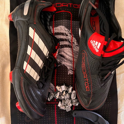 Adidas Predator 2010 new black football shoes size 41