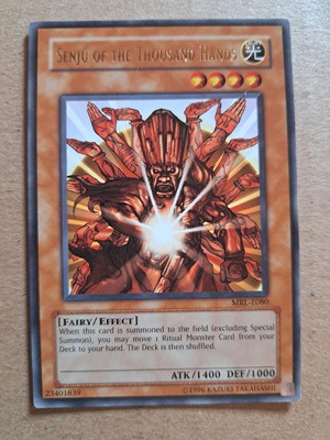Yugioh Senju of the Thousand Hands MRL-080 Magic Ruler Rare NM