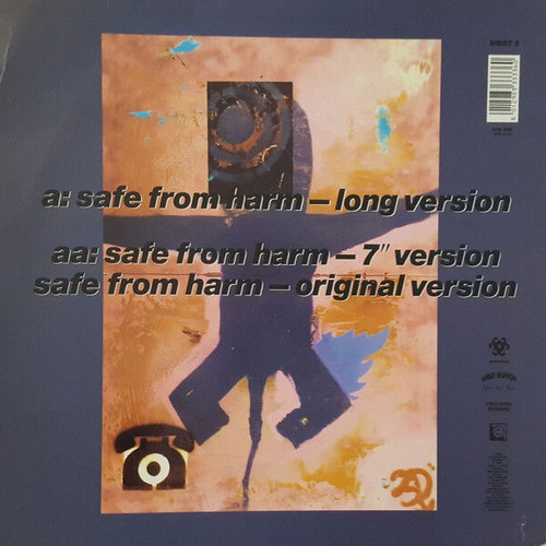 Massive Attack Safe From Harm vinyl record used, electronic