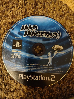 Mad Maestro PlayStation 2 game used, disk only