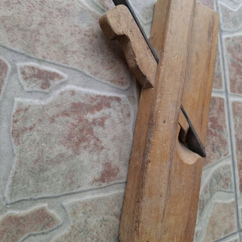 Hand wooden plane used, wood