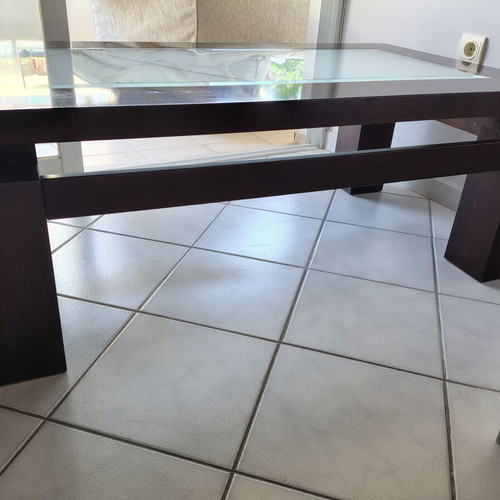 3-seater sofa with coffee table, washable covers