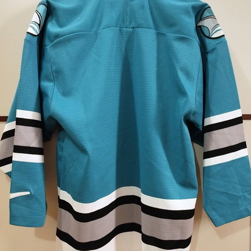 Rare Collectible Nike Vintage 90s - San Jose Sharks Authentic NHL Jersey + Bucket Hat