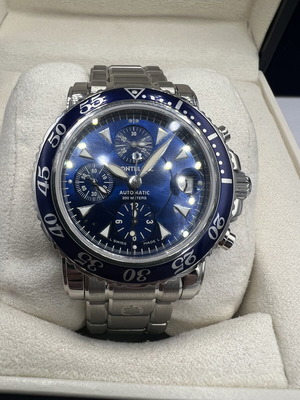 Montblanc Sports Chronograph Automatic 7034 like new, blue dial