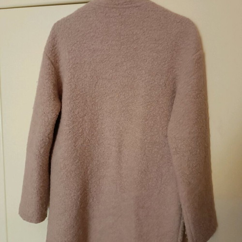 Bershka pink coat almost new