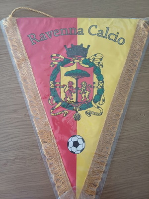 Γνήσιο ιταλικό λάβαρο Ravenna Calcio, 36εκ x 29εκ