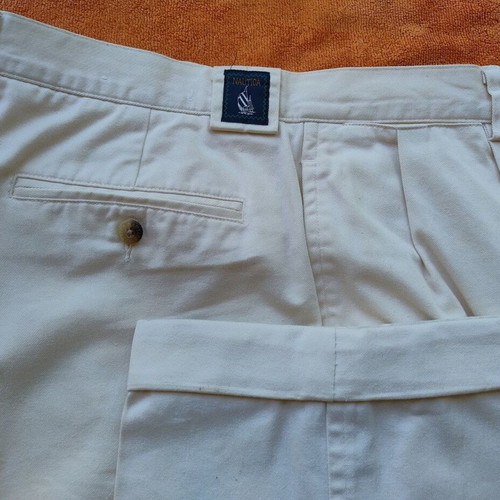 Nautica chino pants white, like new, W36/L34
