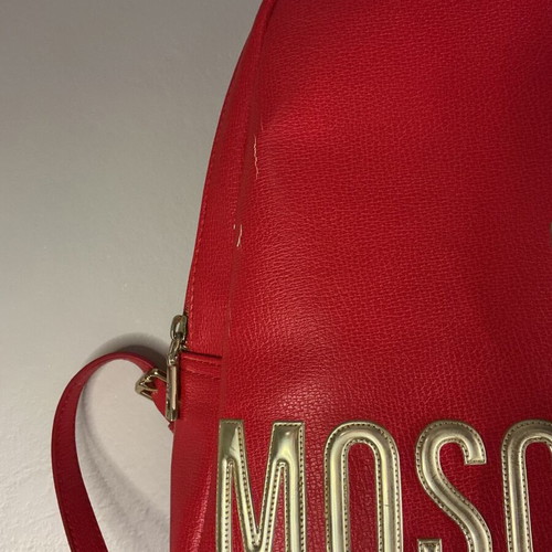 Moschino backpack used, red
