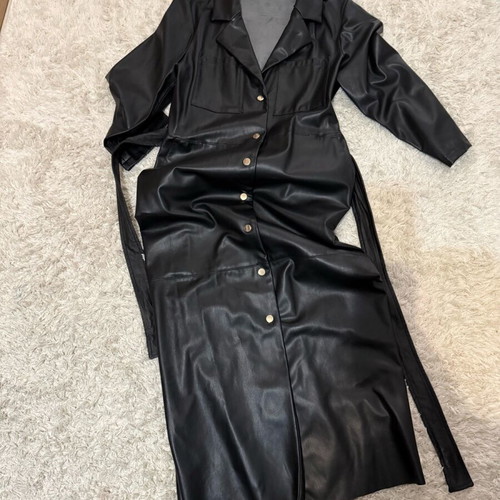 Zara semizie dress black like new with -  25,00 - Vendora.cy