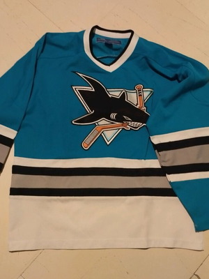 San Jose Sharks hockey jersey retro 1997-1998 used size M