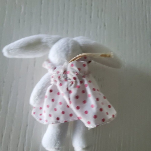 Mini stuffed bunny and polar bear like new