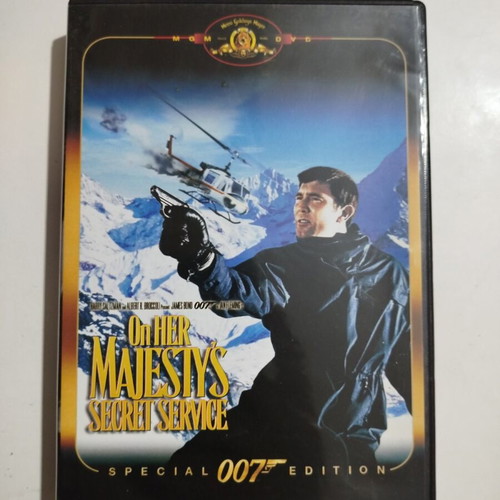 James Bond On Her Majesty's Secret Service DVD used, action