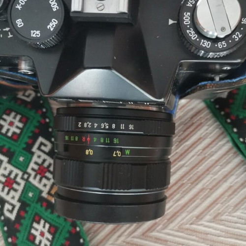 Zenit E collectible camera like new with original case