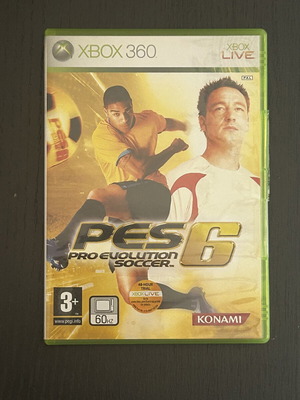 Xbox 360 Pro Evolution Soccer 6 PES 6 like new, Greek cover and manual