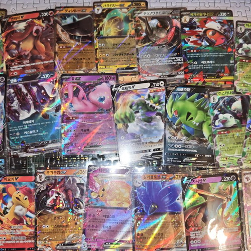 Pokemon double rare Asian cards pack of 22 used