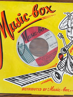 The Greeks Play Greek Songs 45 RPM record used, 1966, banned by junta