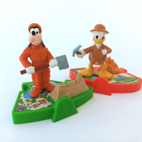 2 Collectible McDonald's figures (Disneyland), year 1997