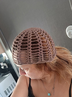 Handmade summer hat new with soft yarn