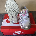 Nike Shox TL sneakers new, pink and grey, size 38