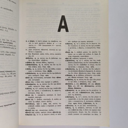 Lexiko tis Neoellinikis Rekos dictionary used