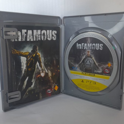 Infamous PS3 game like new, English version, complete with manual