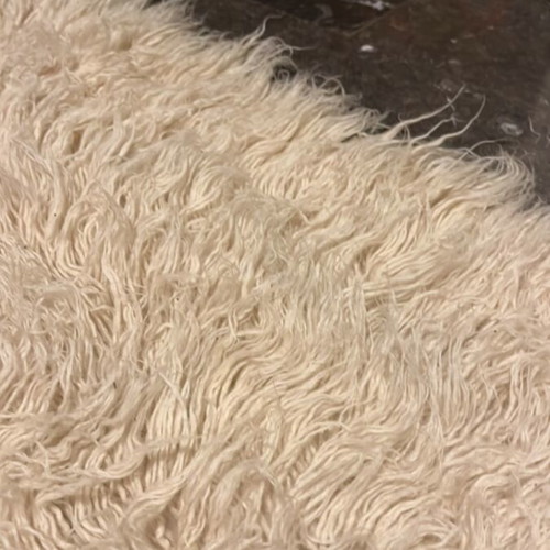 Flokati rug, white, 1.80 x 2.30 m