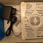 ADSL modem router Connx used with charger