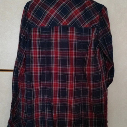 Women's checked shirt S EDC like new, blue and red